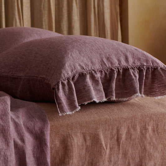 Aubergine Pillowcase Sets