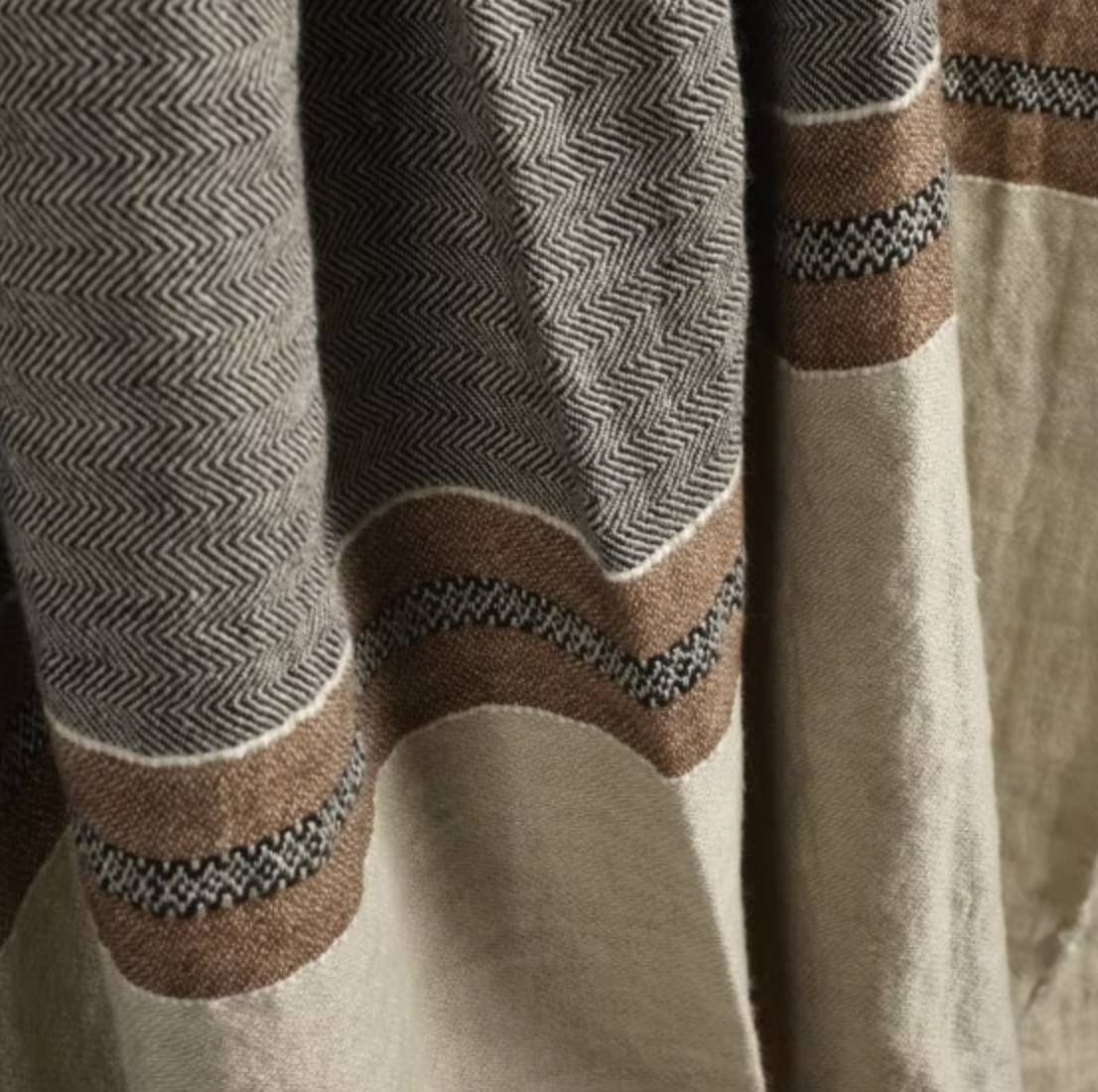 Beeswax Stripe Belgian Towel