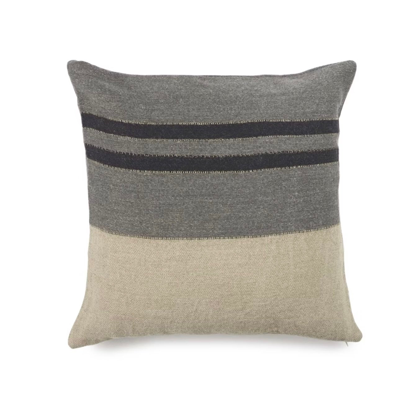 Black House Stripe Cushion Cover