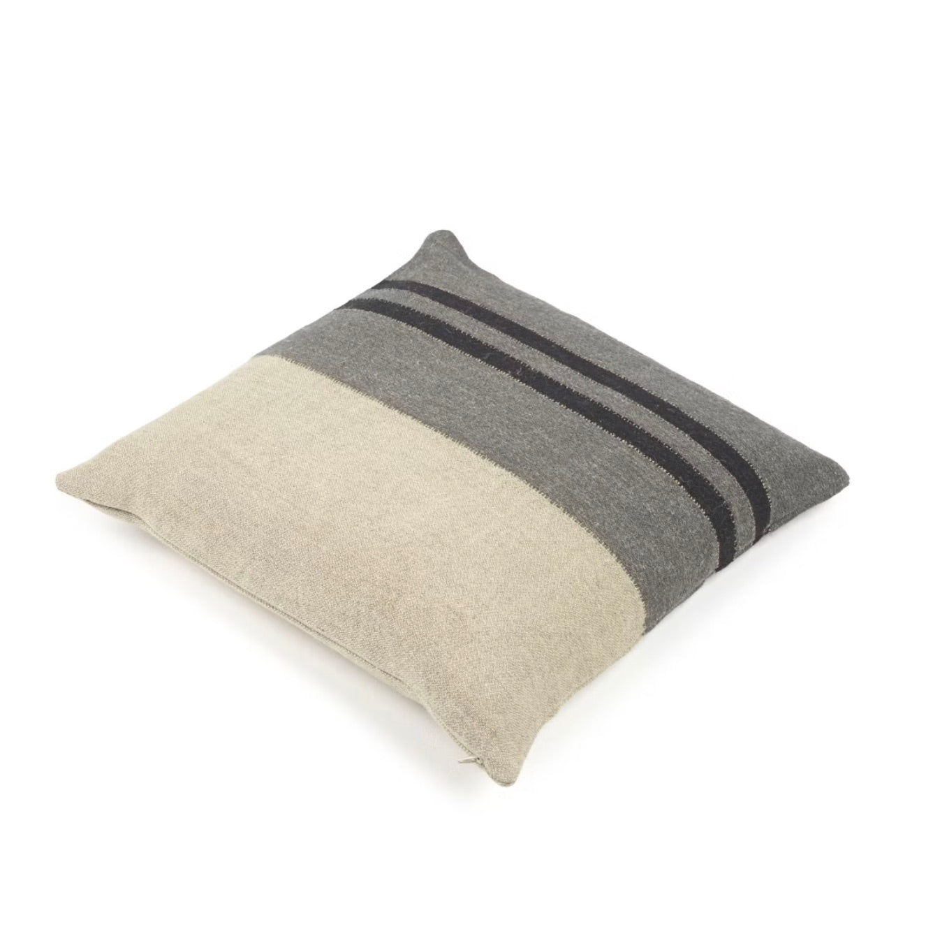 Black House Stripe Cushion Cover