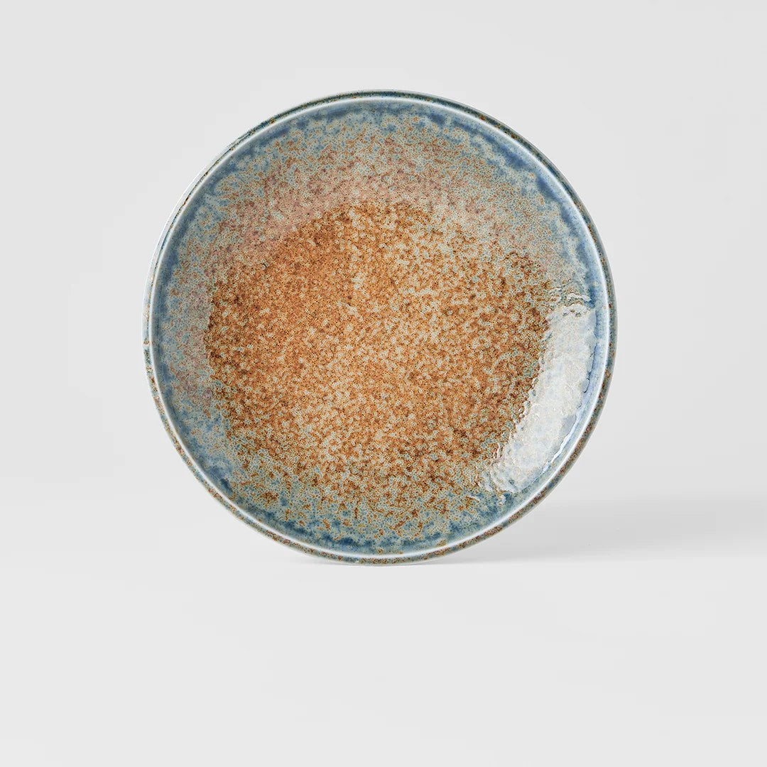 Earth & Sky Flat Serving Bowl