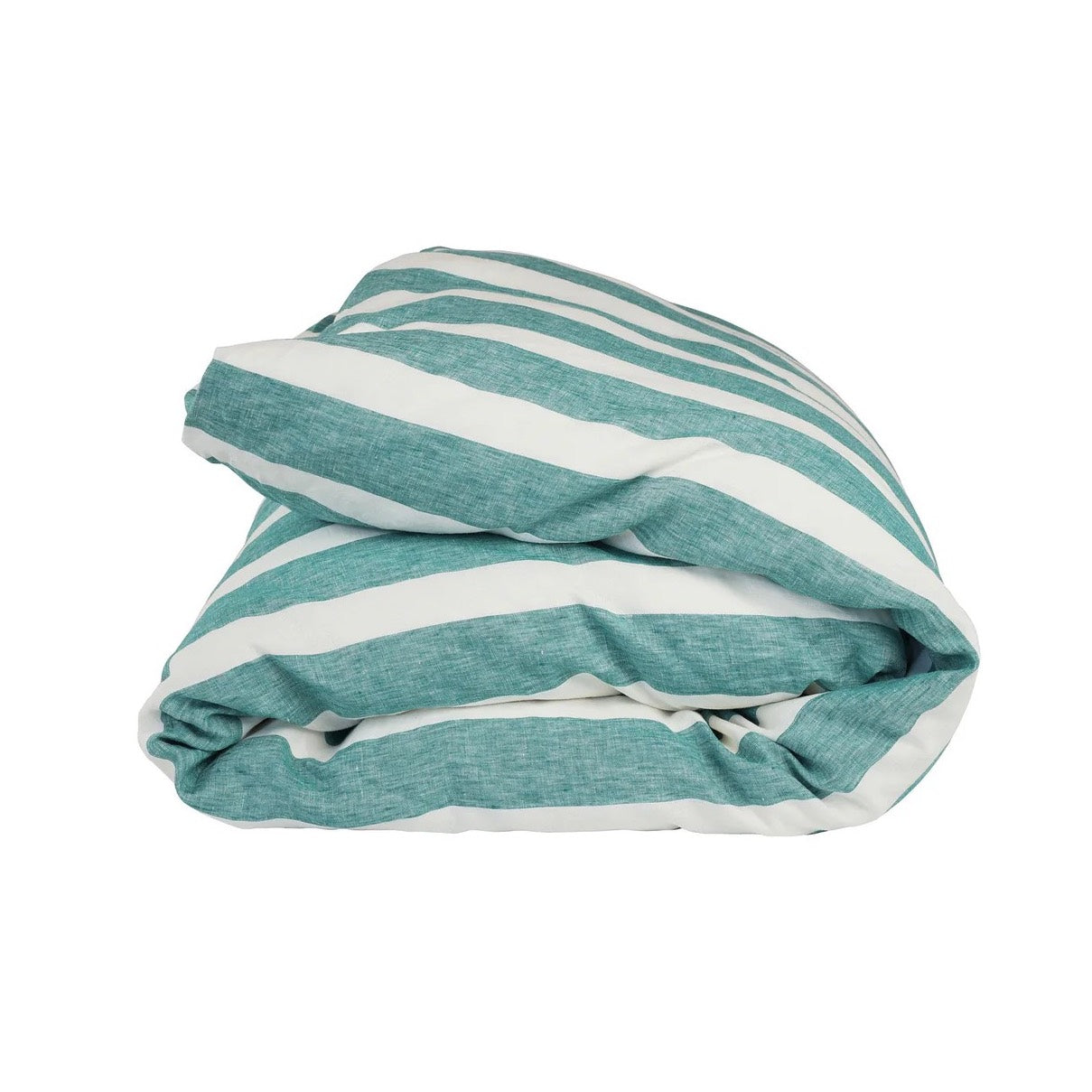 Emerald Stripe Duvet Cover
