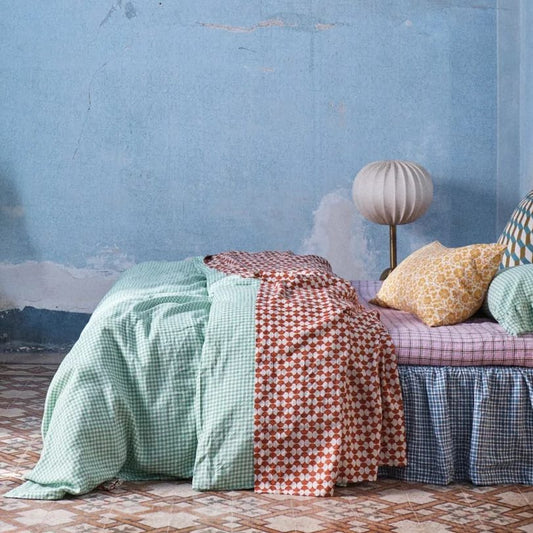Fresco Gingham Duvet Cover