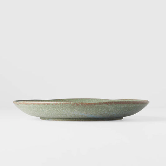 Green Fade Uneven Plate