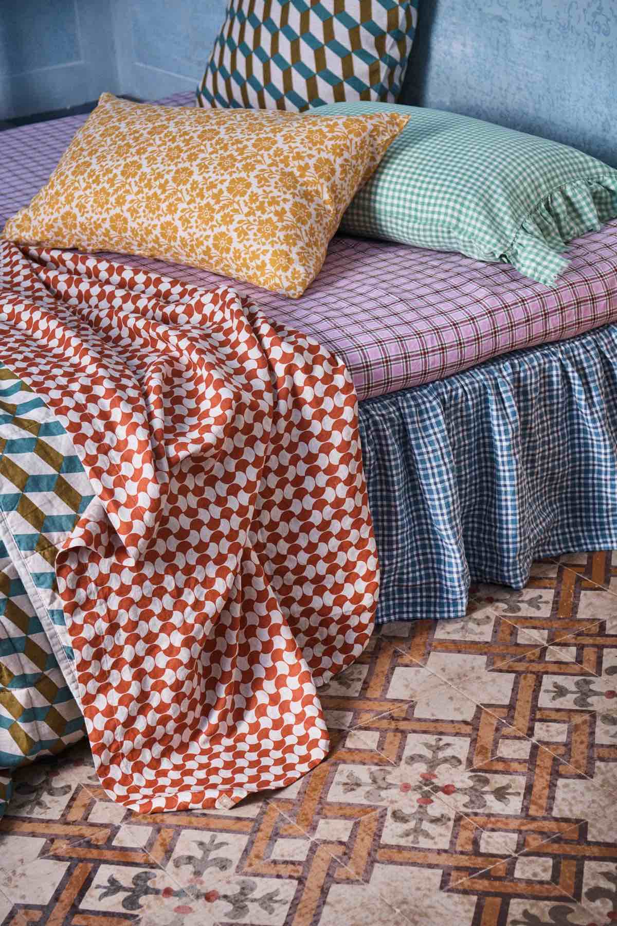 Fresco Gingham Pillowcase Sets