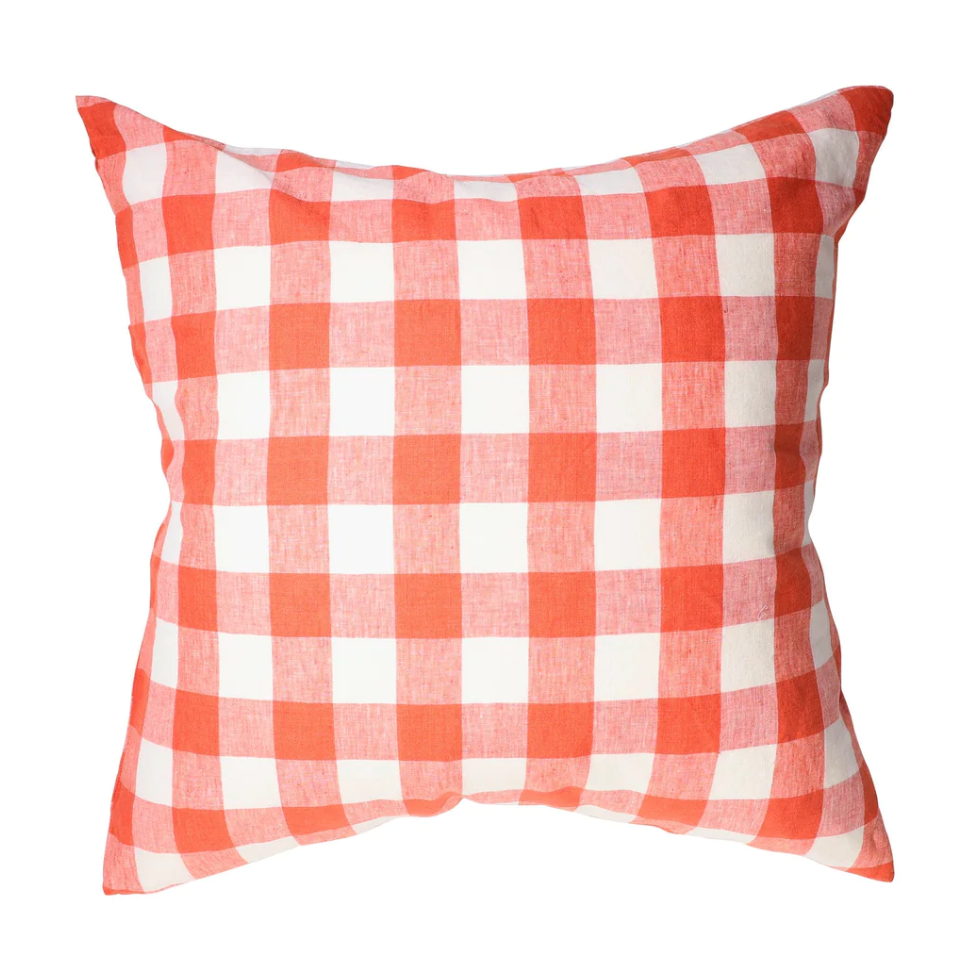 Cherry Gingham Pillowcases