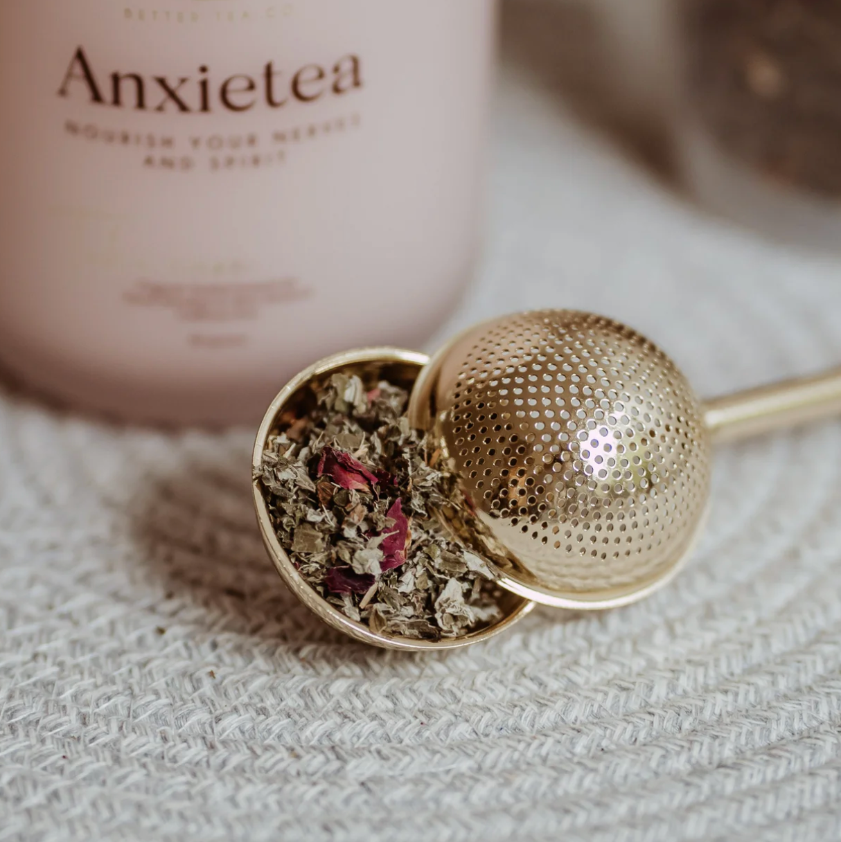 Teapop Infuser-Gold
