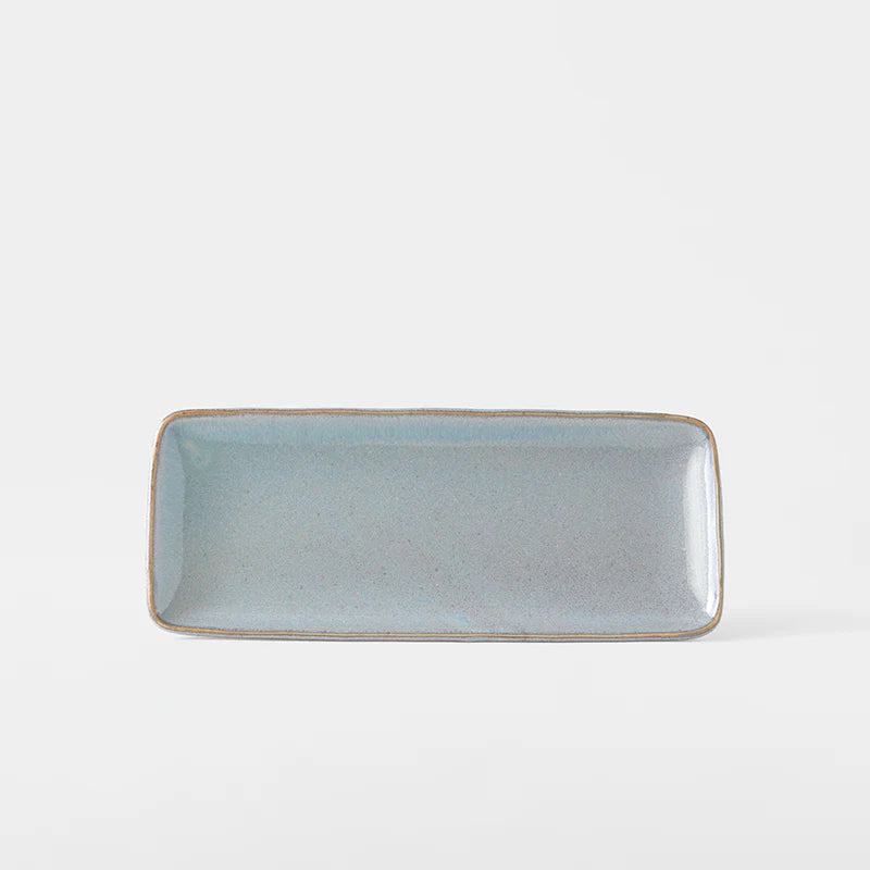 Steel Grey Sashimi Plate