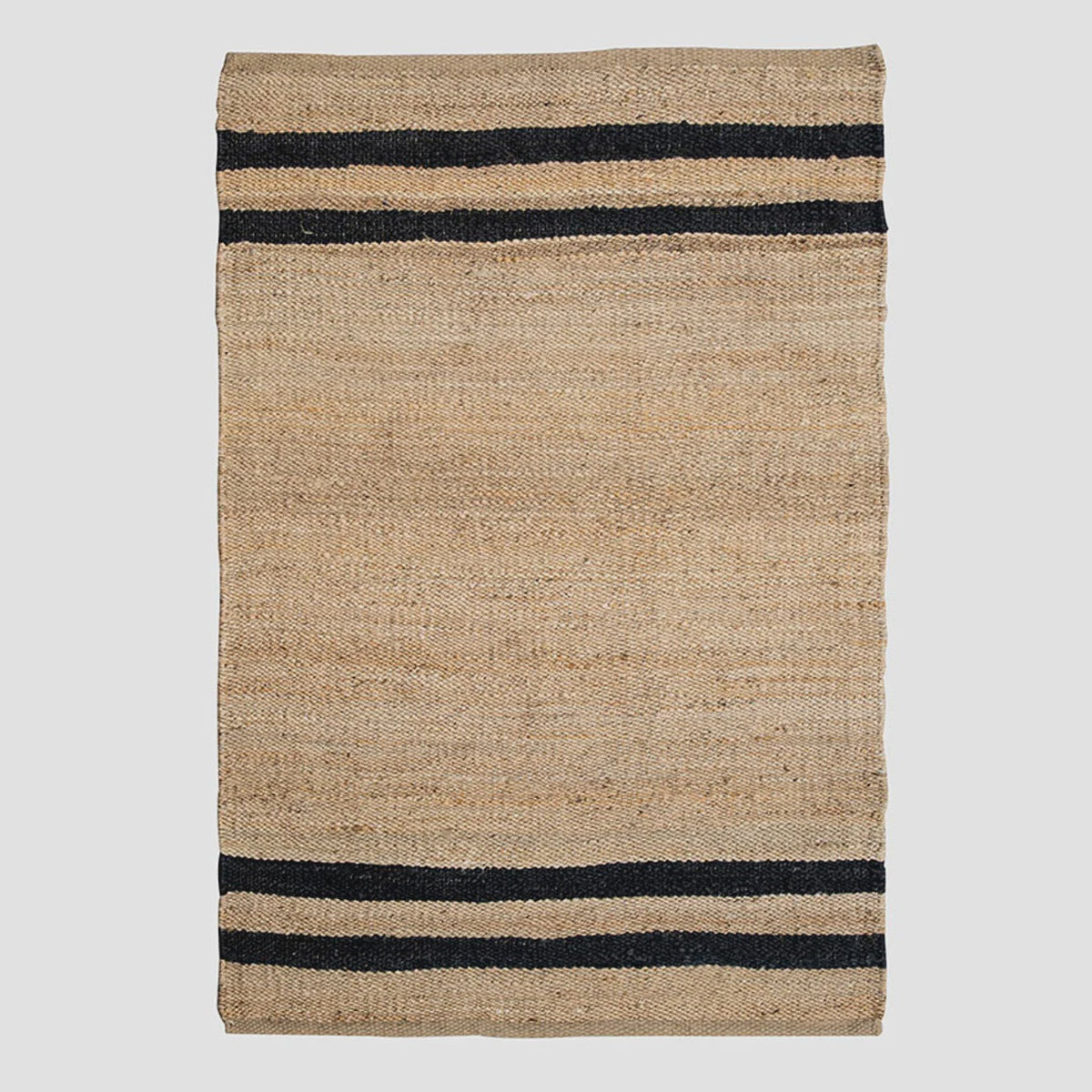 Natural Sisal with Black Stripe Rug
