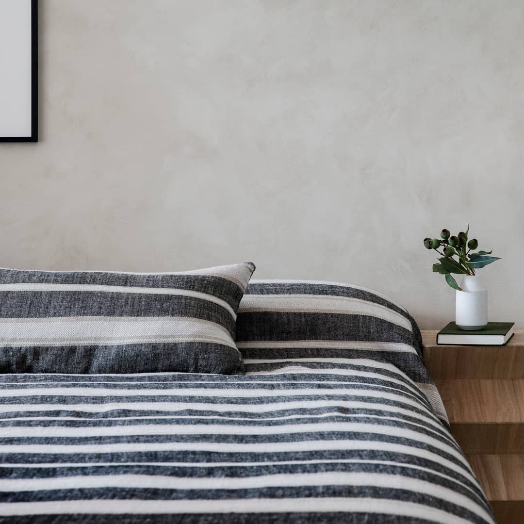 Enzo - Linen Bedcover