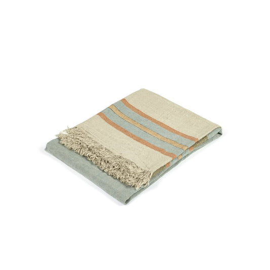 Multi Stripe Belgian Towel