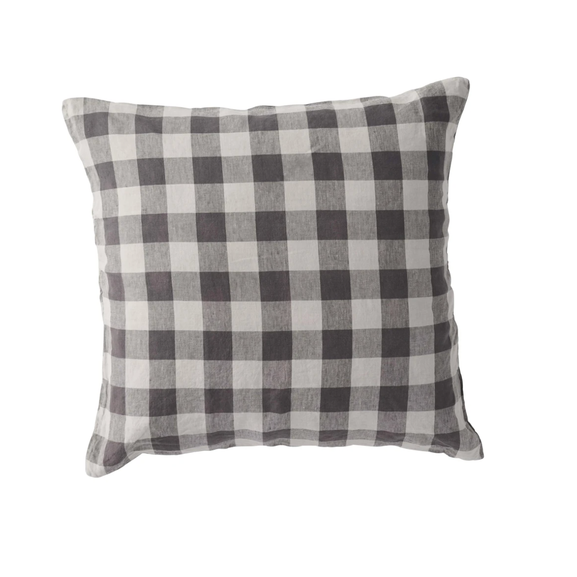 Licorice Gingham Pillowcase Sets