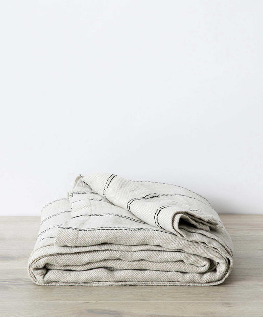 Ana - Linen Bedcover