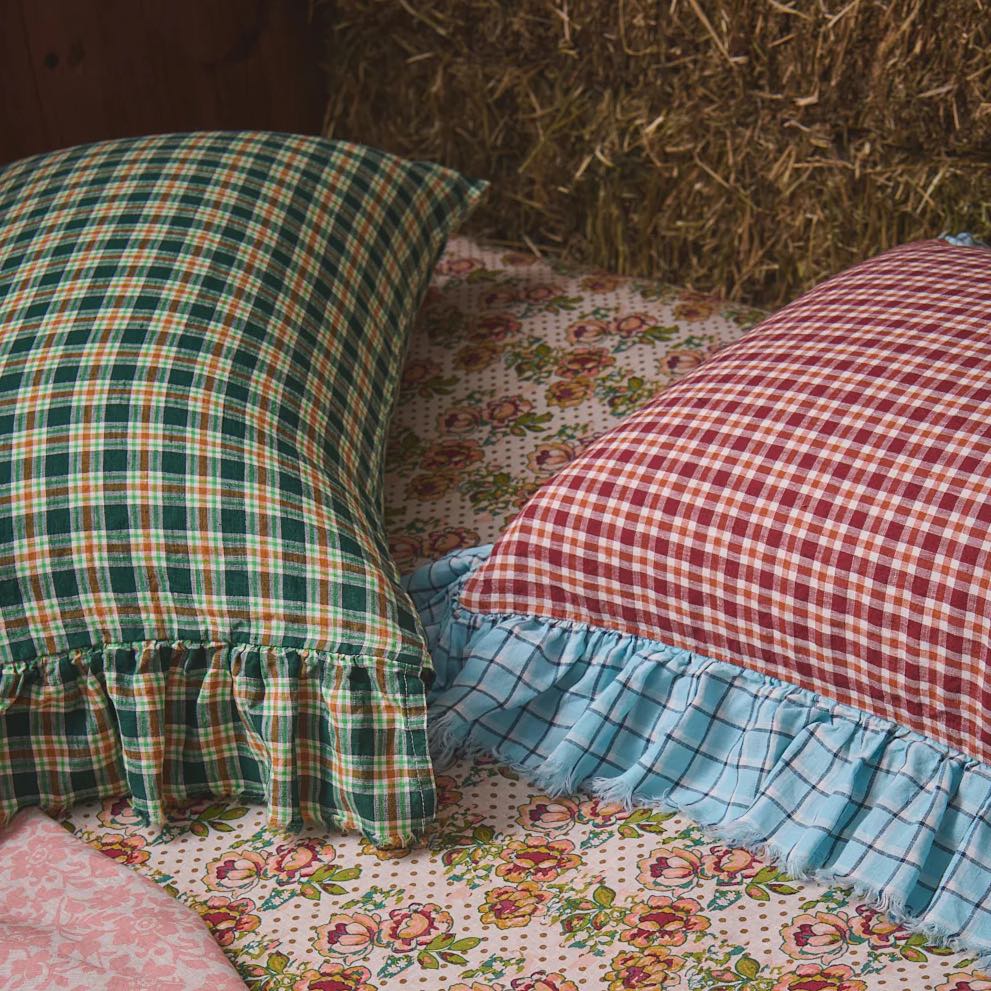 Banksia Check Pillowcase Sets