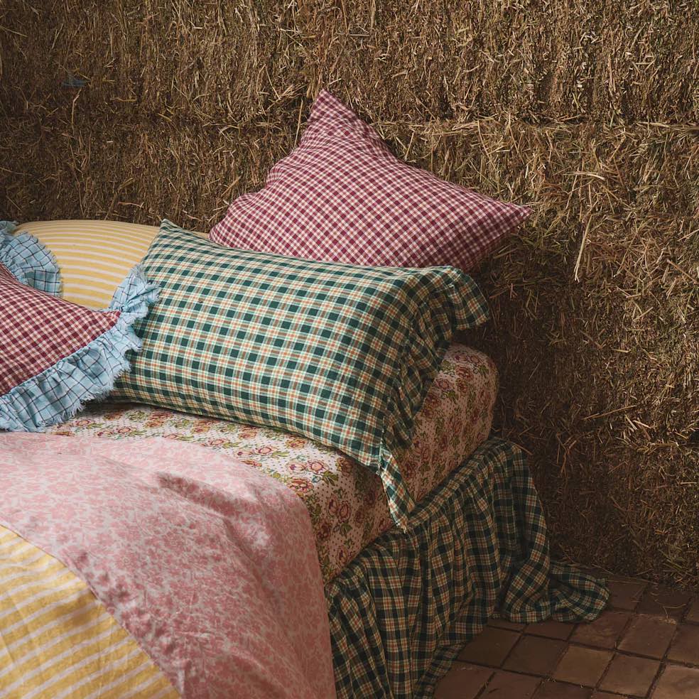 Banksia Check Pillowcase Sets