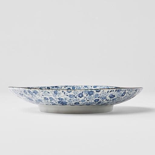 Blue Daisy Uneven Side Plate