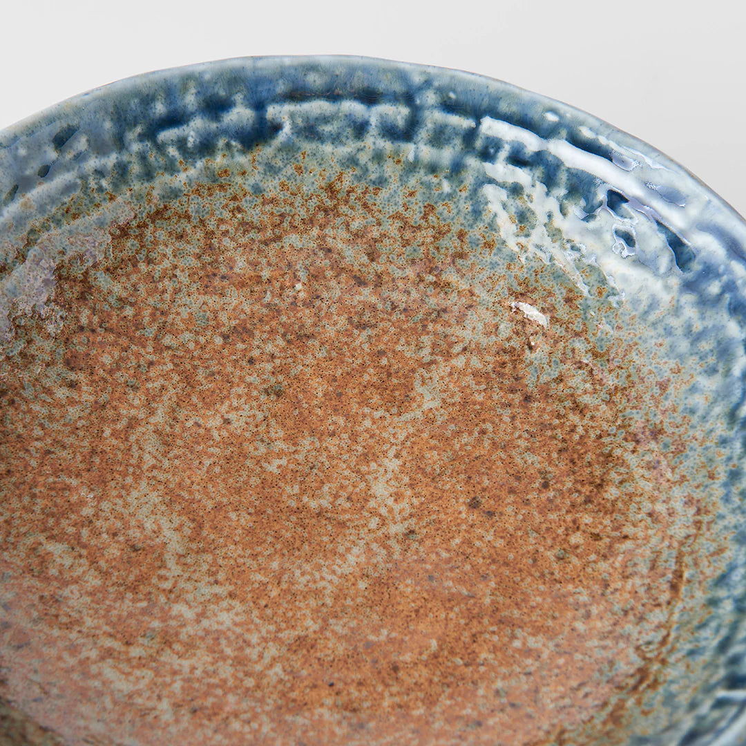 Earth & Sky Large Shallow Bowl