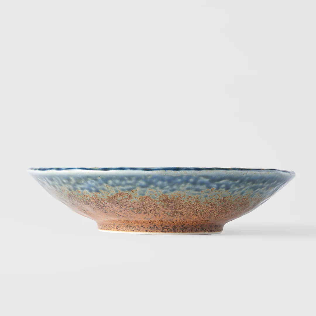 Earth & Sky Large Shallow Bowl