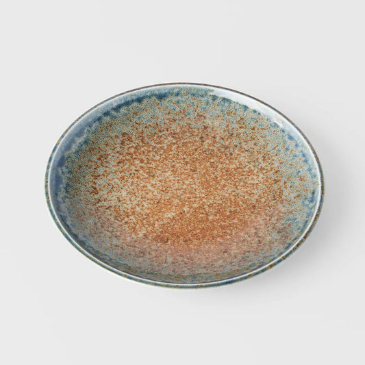 Earth & Sky Flat Serving Bowl