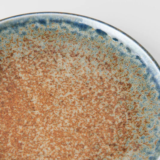 Earth & Sky Flat Serving Bowl