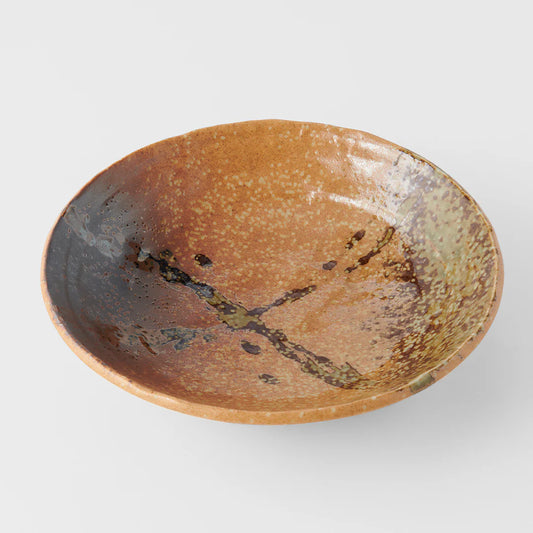 Wabi-Sabi Large Shallow Bowl