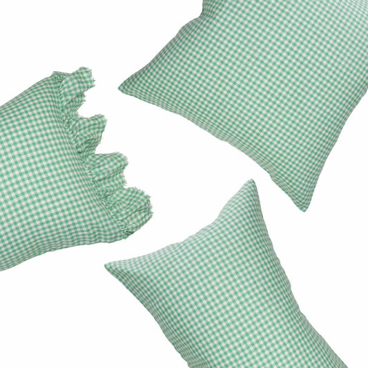 Fresco Gingham Pillowcase Sets
