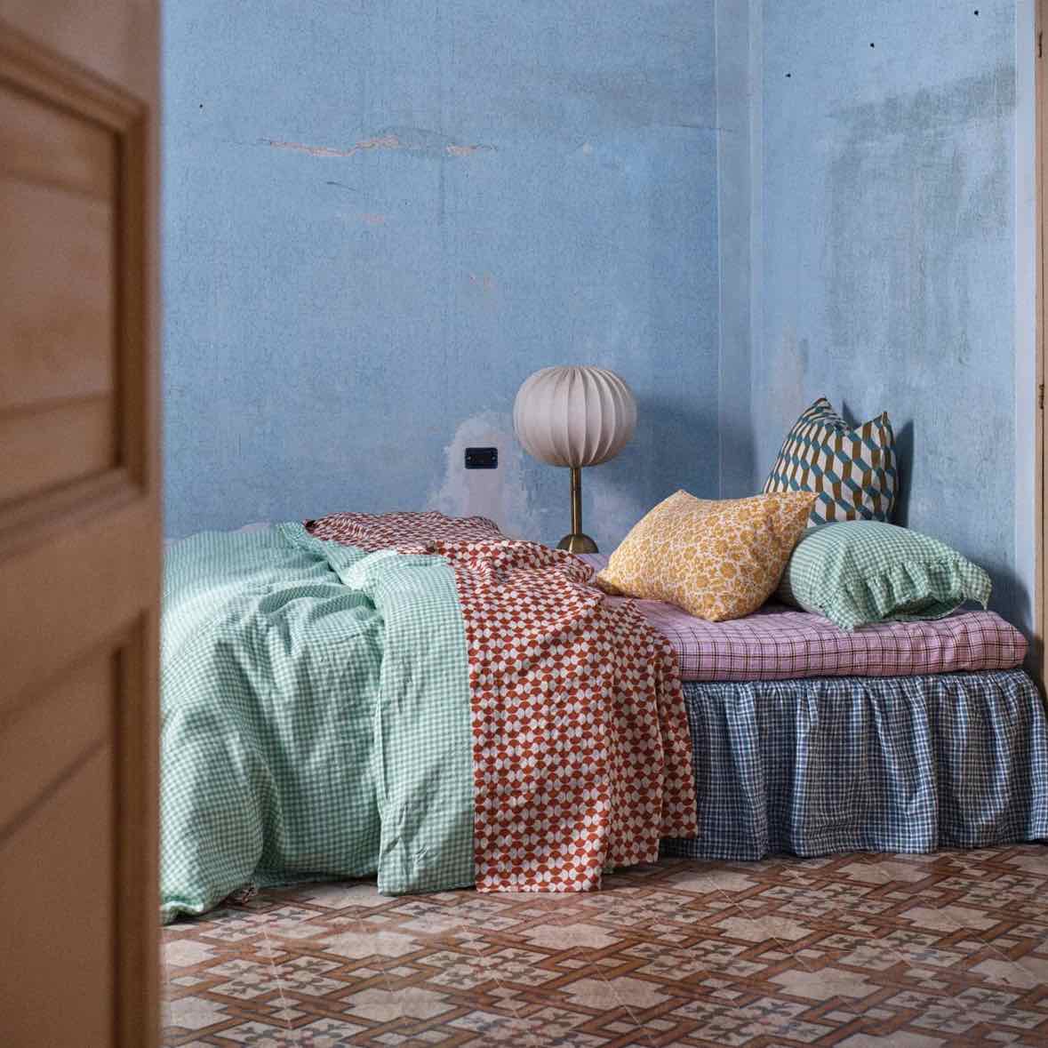 Fresco Gingham Duvet Cover