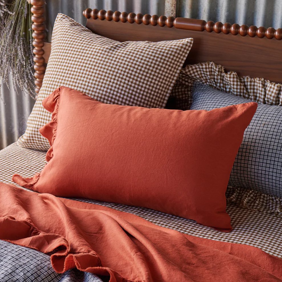 Gumnut Gingham Pillowcase Sets