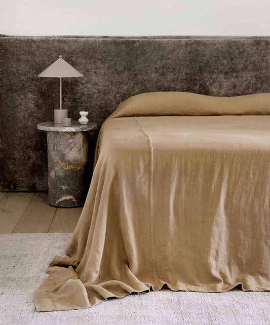 Heavyweight Linen Bedcover - Cultiver