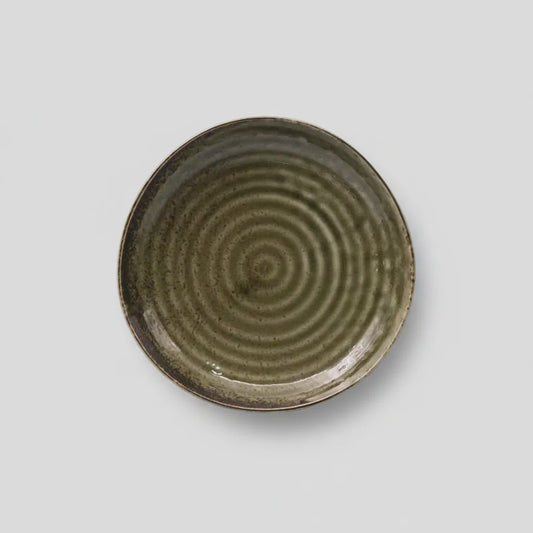 Sage Uneven Dinner Plate