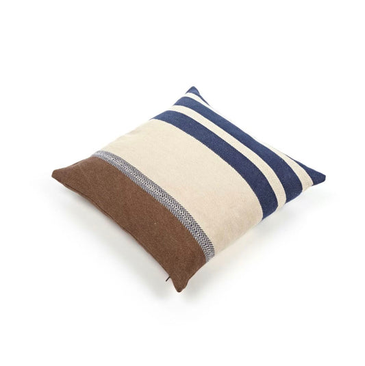 Marina Stripe Cushion Cover - Indigo