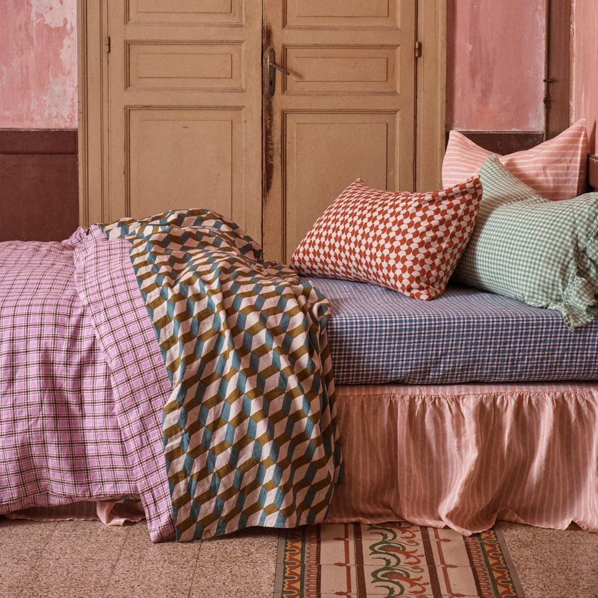 Marmelatta Check Duvet Cover