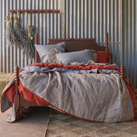 Pepperberry/Gumnut Double Sided Quilt