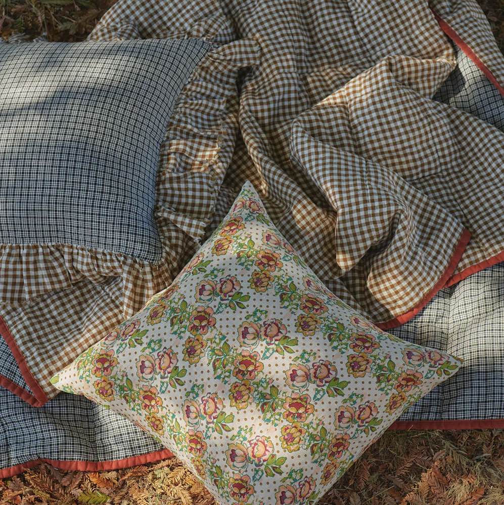 Pepperberry/Gumnut Double Sided Quilt