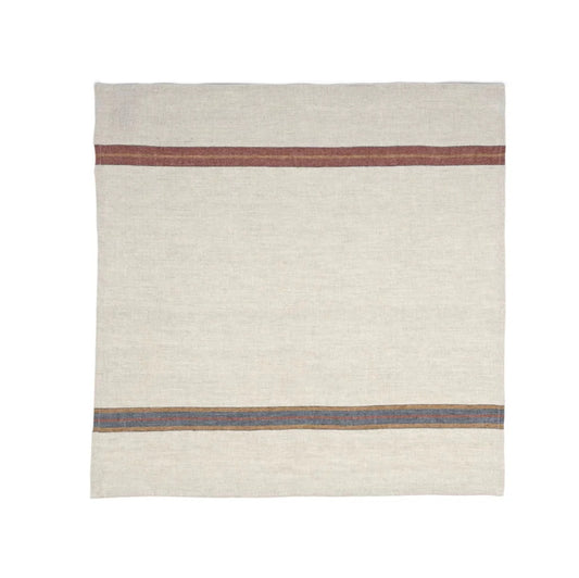 Dock Leather Stripe Tea Towel