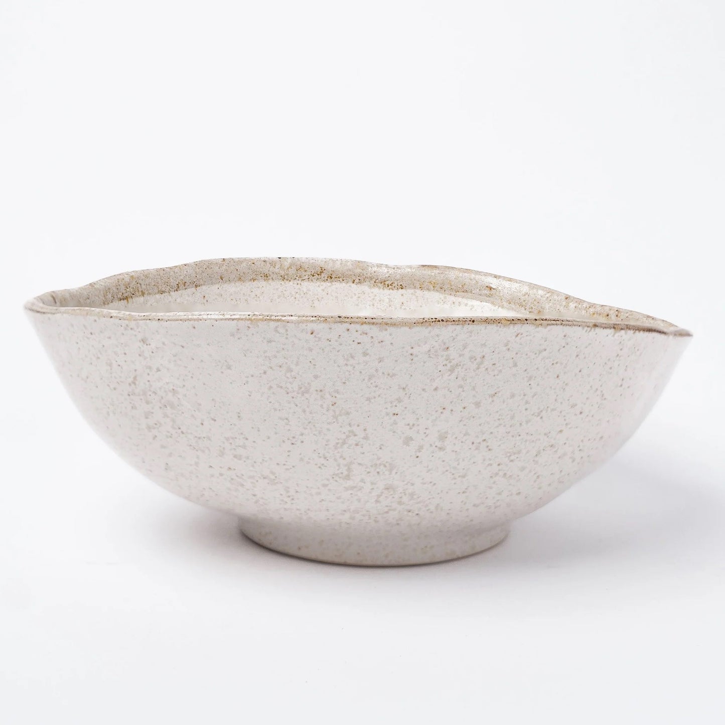 Flax Large Uneven Bowl