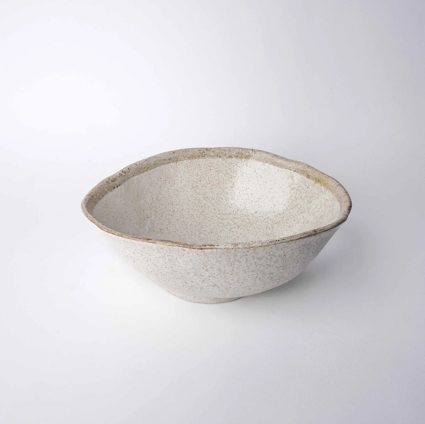 Flax Large Uneven Bowl