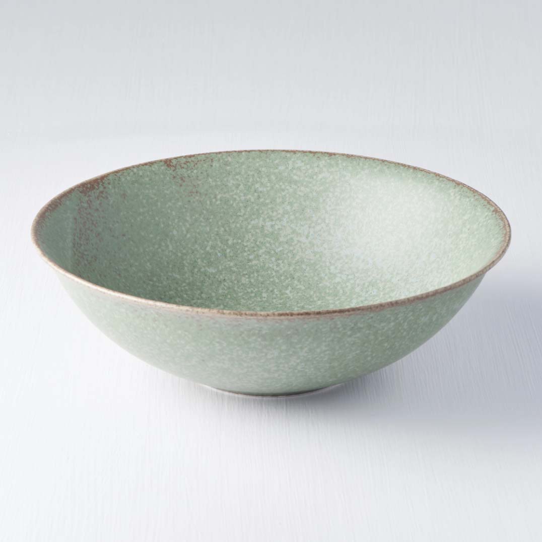 Green Fade Open Bowl