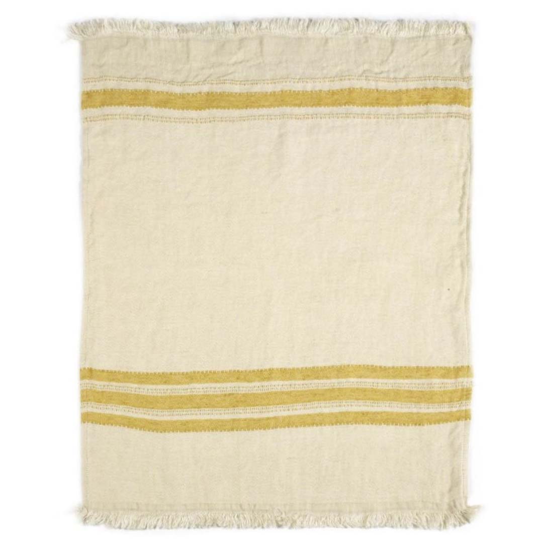 boh-and-ivy-libeco-mustard-stripe-throw