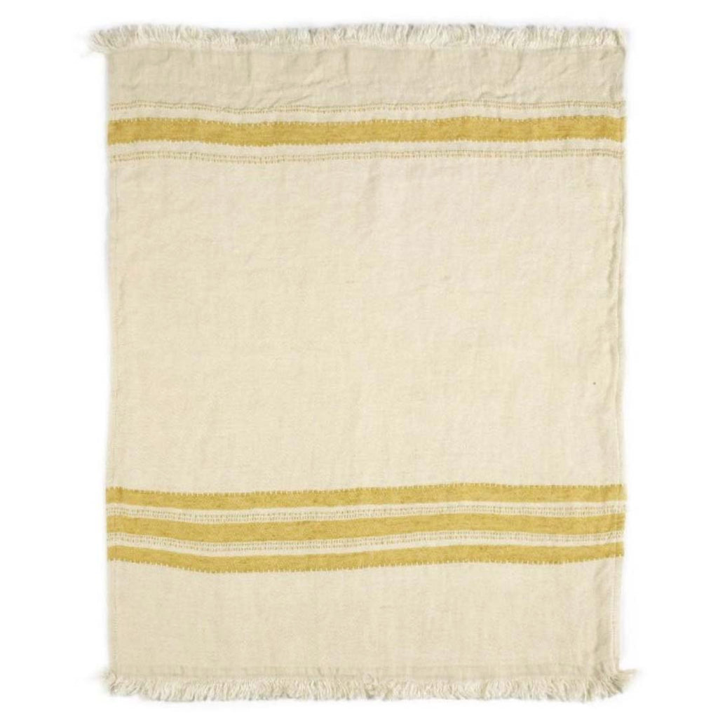 boh-and-ivy-libeco-mustard-stripe-throw